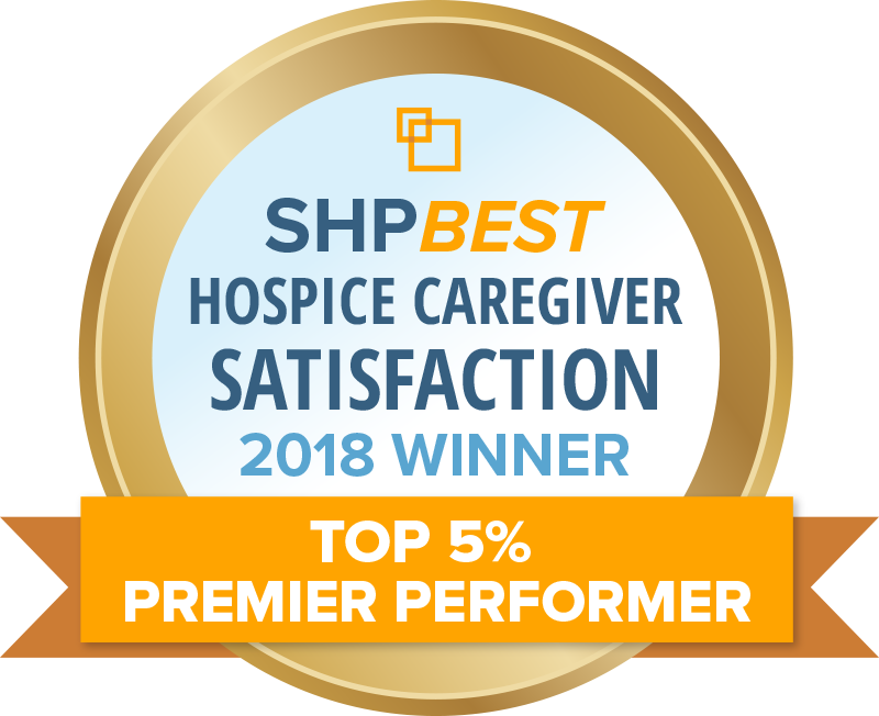 SHP Hospice Caregiver Satisfaction Award 2018